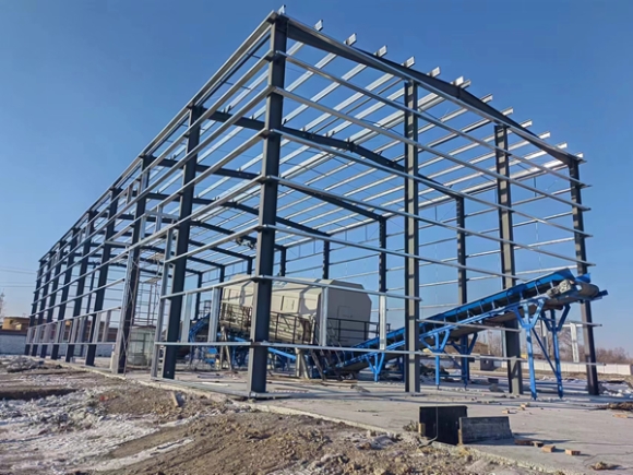 鋼結(jié)構(gòu)生活垃圾處理車間