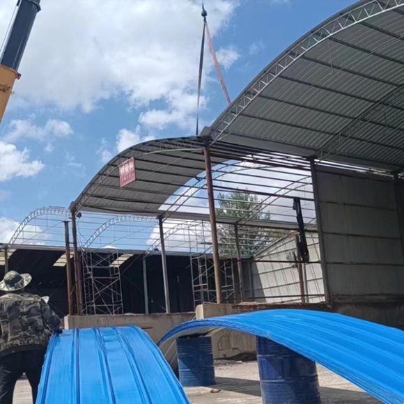 彩鋼板貨倉(cāng)